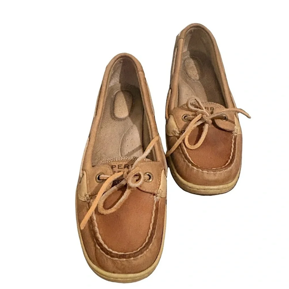 Sperry Top-Sider Leather Boat‎ Shoes – Women’s 8.5